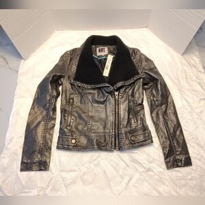 ( NEW ) Kut From Faux Moto Jacket - XS For Women